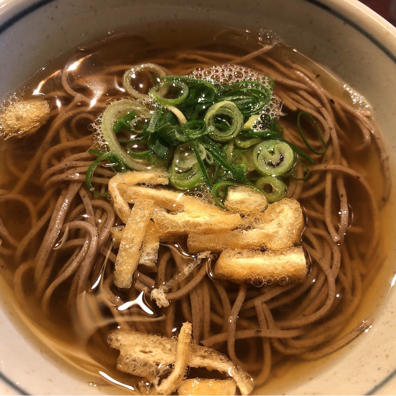 かけそば(今日亭 東大阪店)