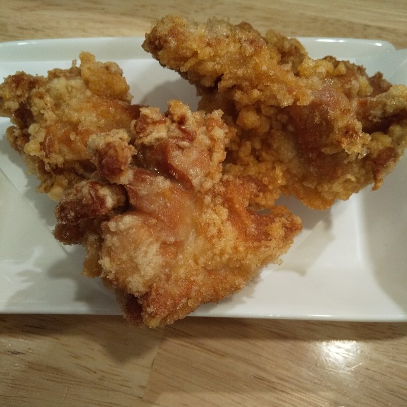 からあげ3個(麺屋 K)