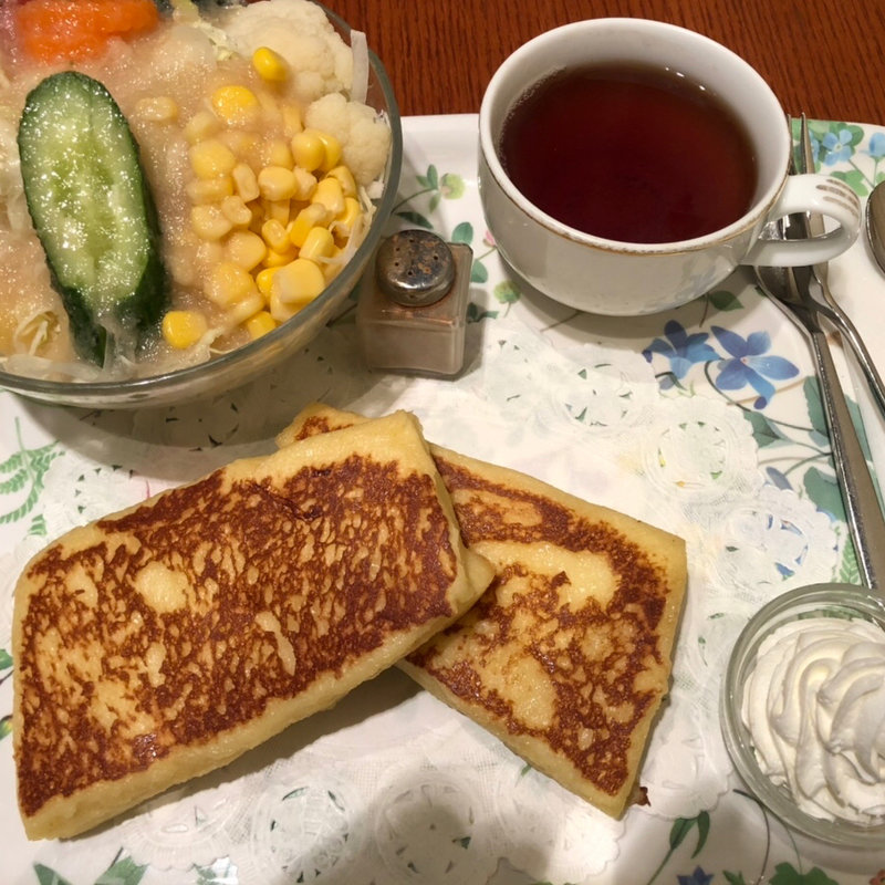 【ランチ】フレンチトーストセット(cafe AALIYA)