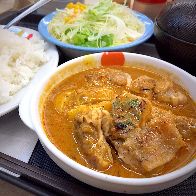 マッサマンカレー生野菜セット(松屋 仙台中央店 )