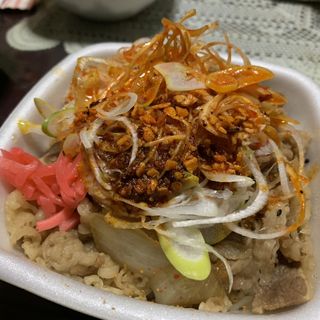ねぎラー油牛丼（並盛）(吉野家 １７号線上尾店 )