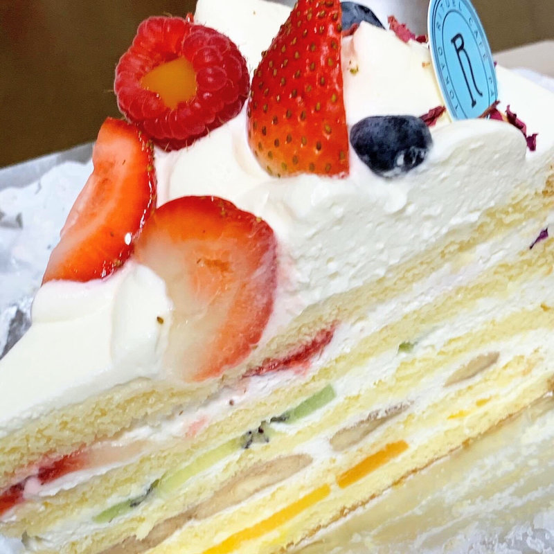 フルーツショートケーキ(RITUEL CAFÉ ルミネ新宿店)