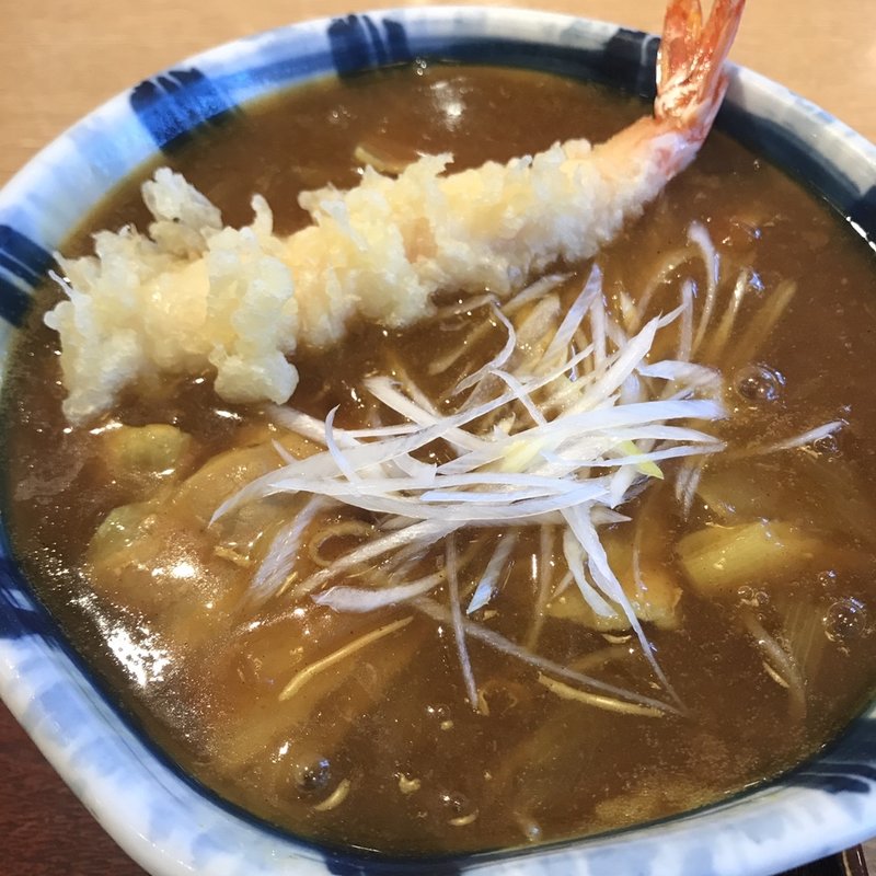 カレー南蛮そば(信州そば処 そじ坊 東久留米イオンモール店)