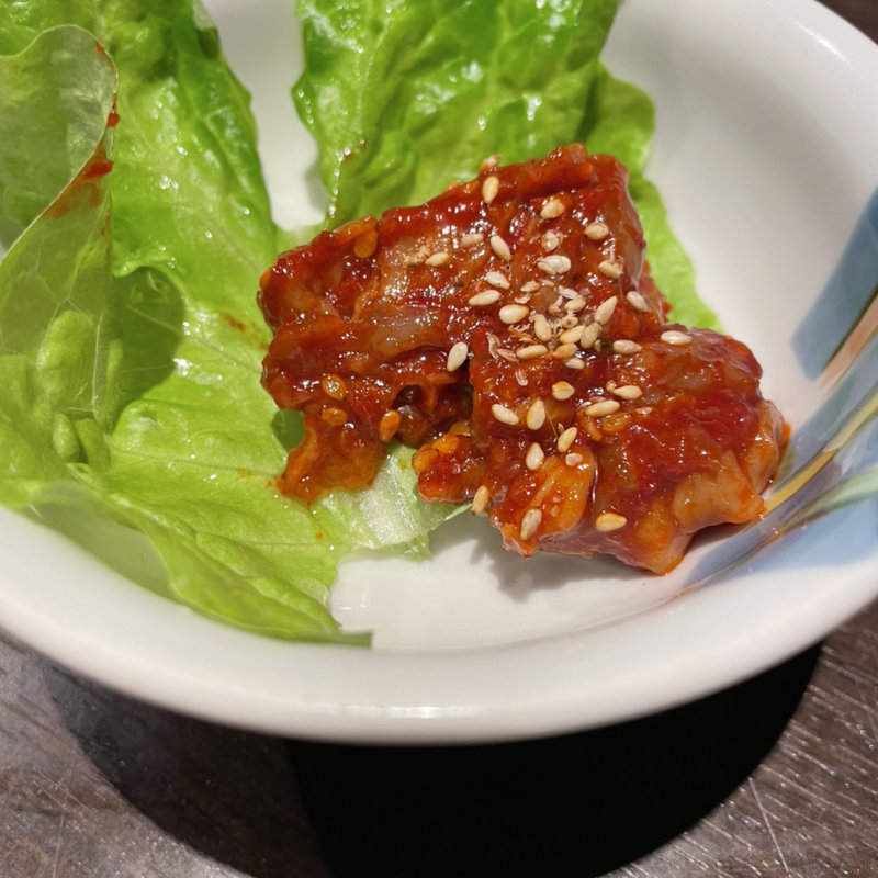 チャンジャ(韓国家庭料理　舎廊房 （サランバン）)