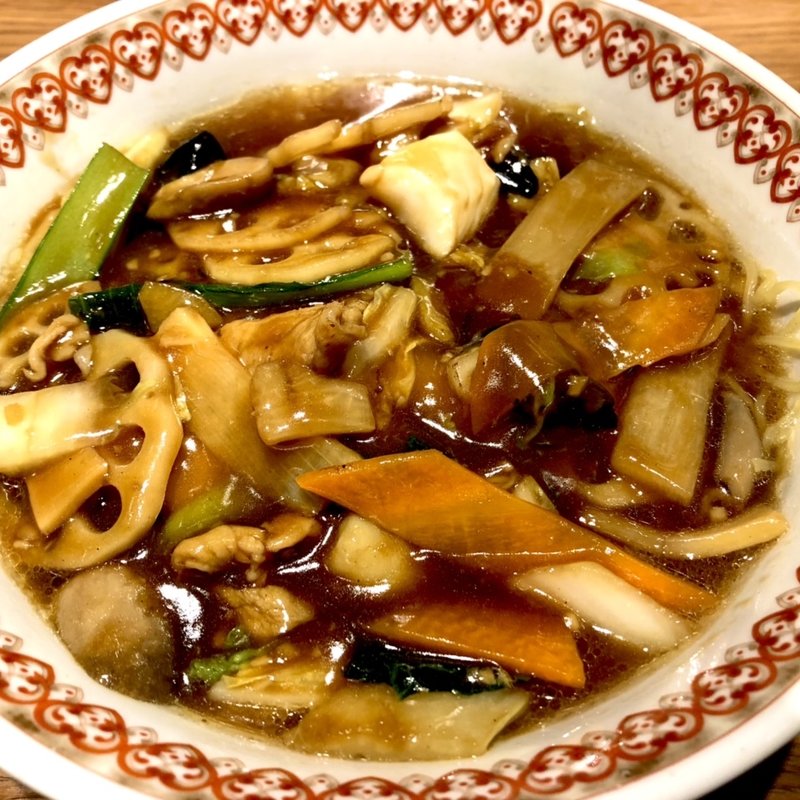 五目とろみ麺(紅虎餃子房 イオンモール福津)