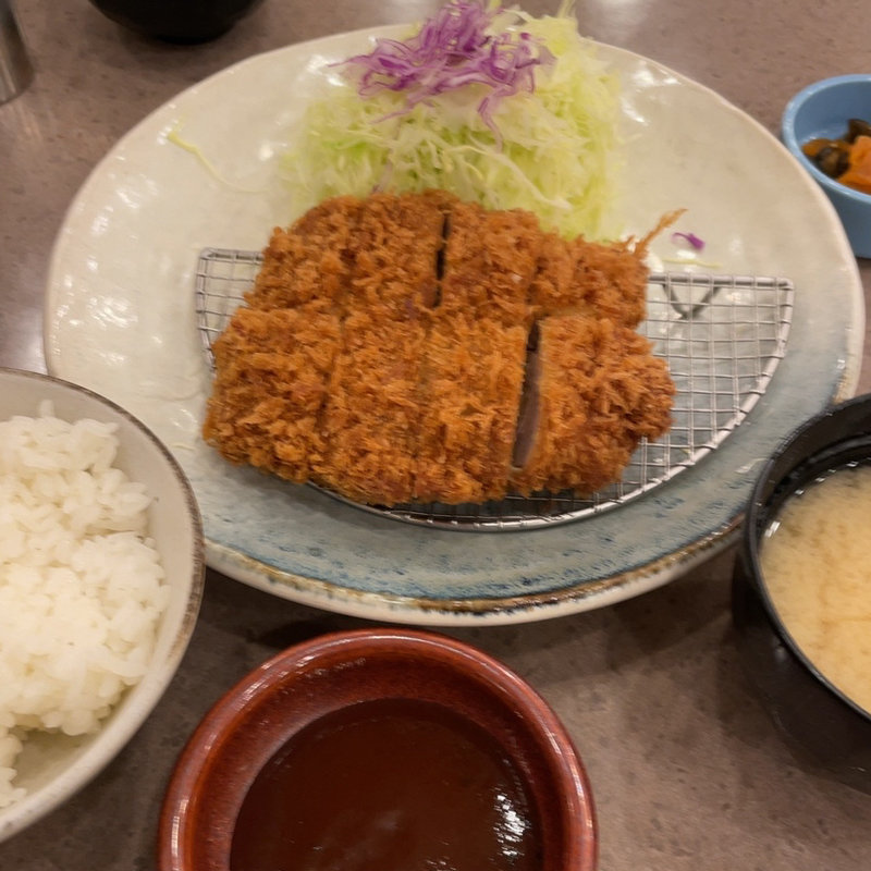 ヒレかつ定食(とんかつ いなば和幸 大井町店)