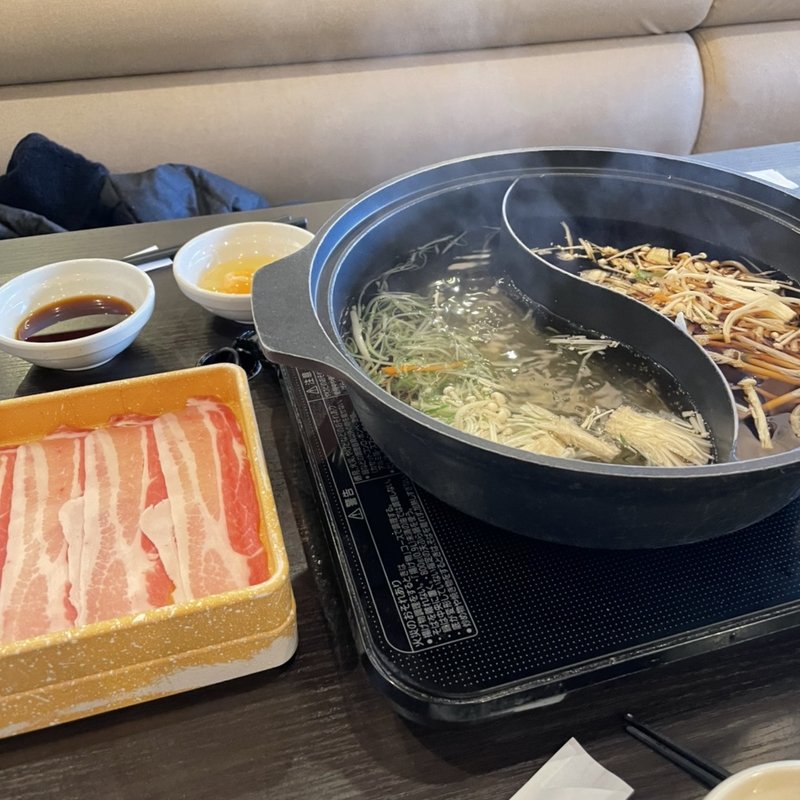 豚バラディナー(しゃぶ葉 堺上野芝店)