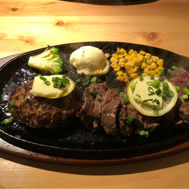 BIGコンボ(ハンバーグ200g.ハラミ200g)(KEG)