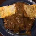 カツカレーオムライス　コーヒー付