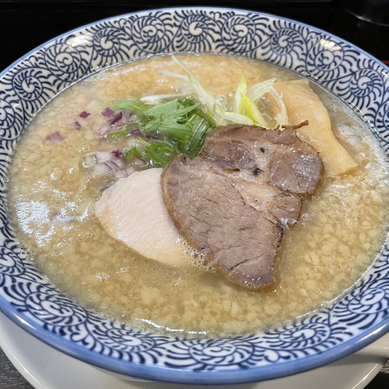背脂中華そば(麺屋㐂助)