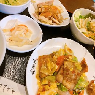 ホイコーロー定食(老四川 楠木店 （ROSHISEN）)