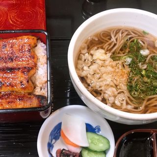 うな重と蕎麦セット(うなぎ処京丸)