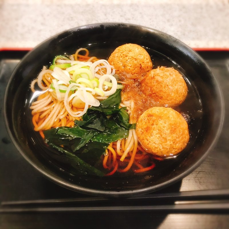 銀だこ蕎麦(名代 富士そば 学芸大学駅前店)