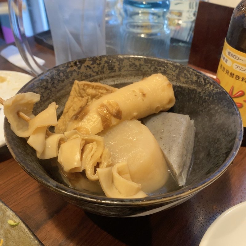 おでん5種盛り合わせ(信州そば処 そば茶屋 津店 )