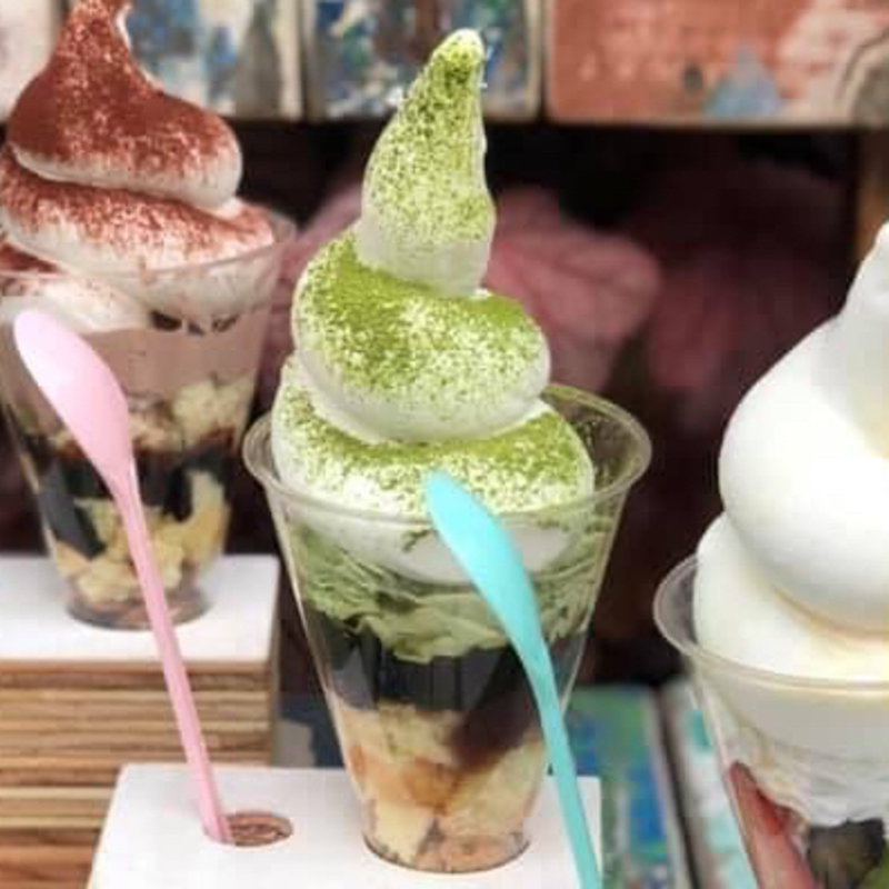 ソフトクリームパフェ 抹茶(オン ザ ウェイ （ON THE WAY）)