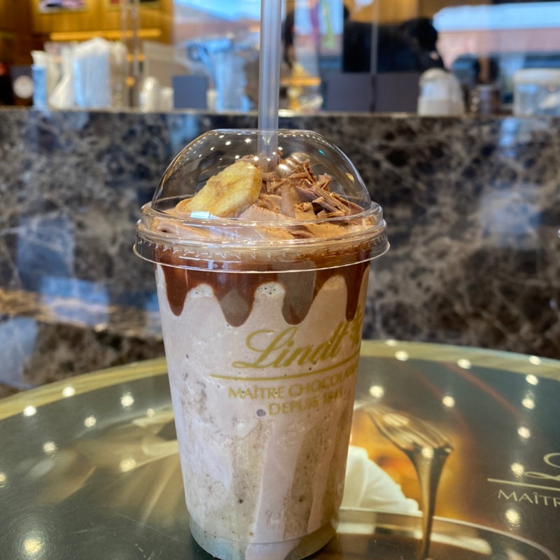 アイスチョコレートドリンク　バナナ(リンツ ショコラ カフェ 三井アウトレットパーク滋賀竜王店 )