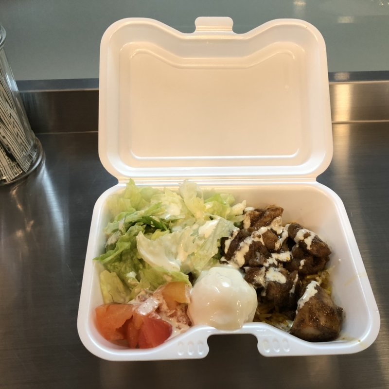 温玉チキンオーバーライス(New  York  vendorz)