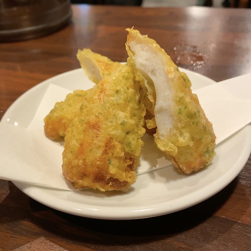 ちくわの磯辺揚げ(信州そば処 そば茶屋 津店 )