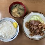 生姜焼き定食(めおと食堂 )