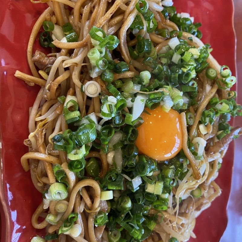 ネギ焼きそば(バソキヤ)