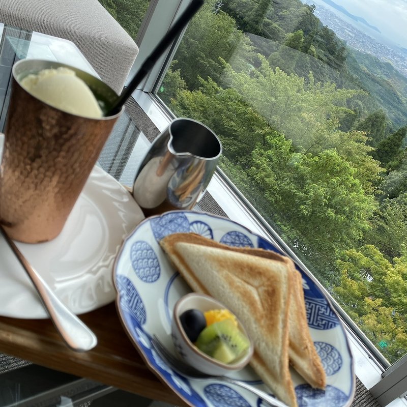 自家製ツナのホットサンド(茶房 わらび野)