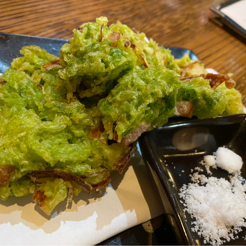 青さの天ぷら(グリル居酒屋 きよせ )