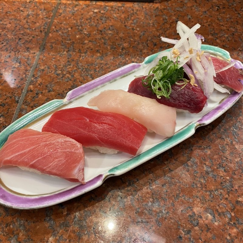 まぐろづくし(味のれん 伊丹本店)