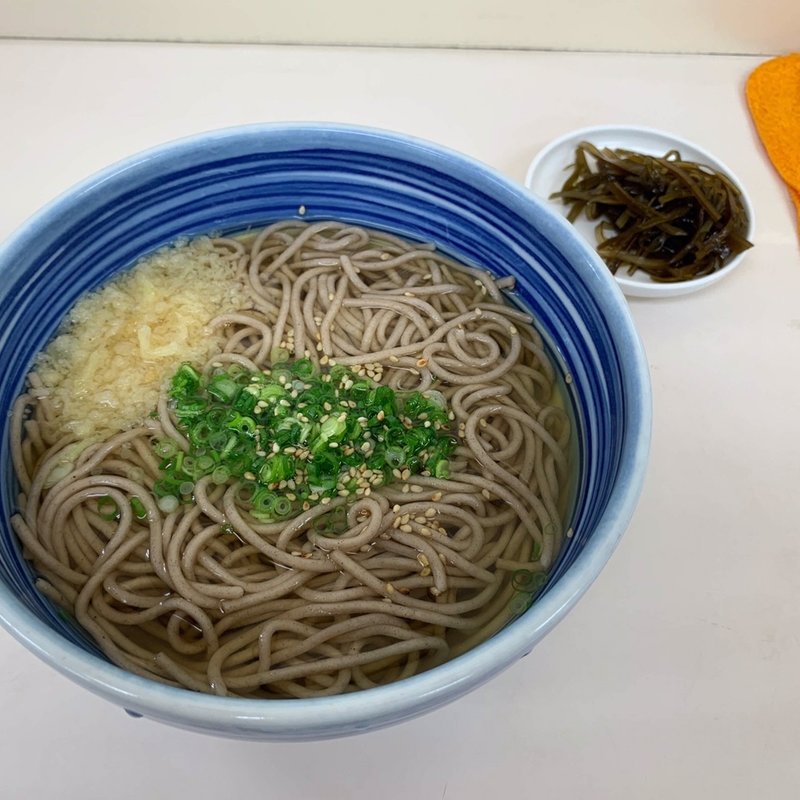 かけそば(白河そば)