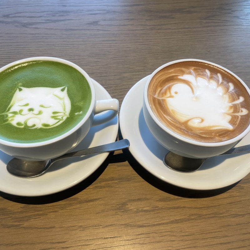 抹茶ラテ(アースカフェ)