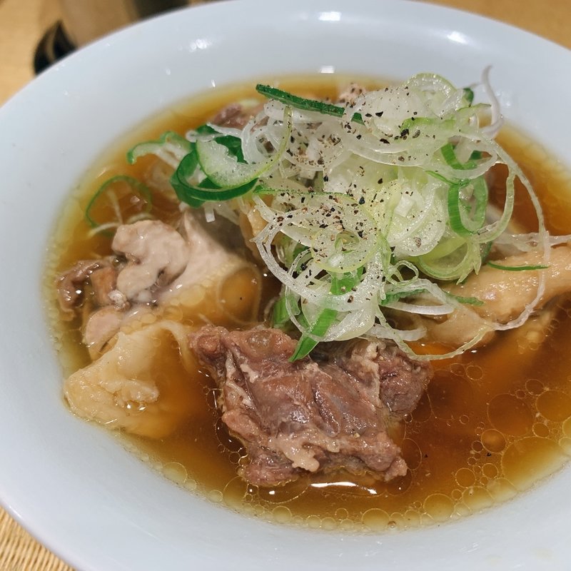 塩モツ煮( 手打 親鶏中華そば 綾川)