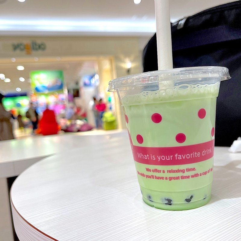 タピオカミルクティー　抹茶(ミルキッシモ イオンレイクタウンmori店)