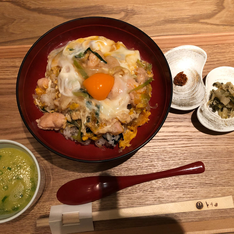 親子丼(博多水炊き とり田 薬院店)