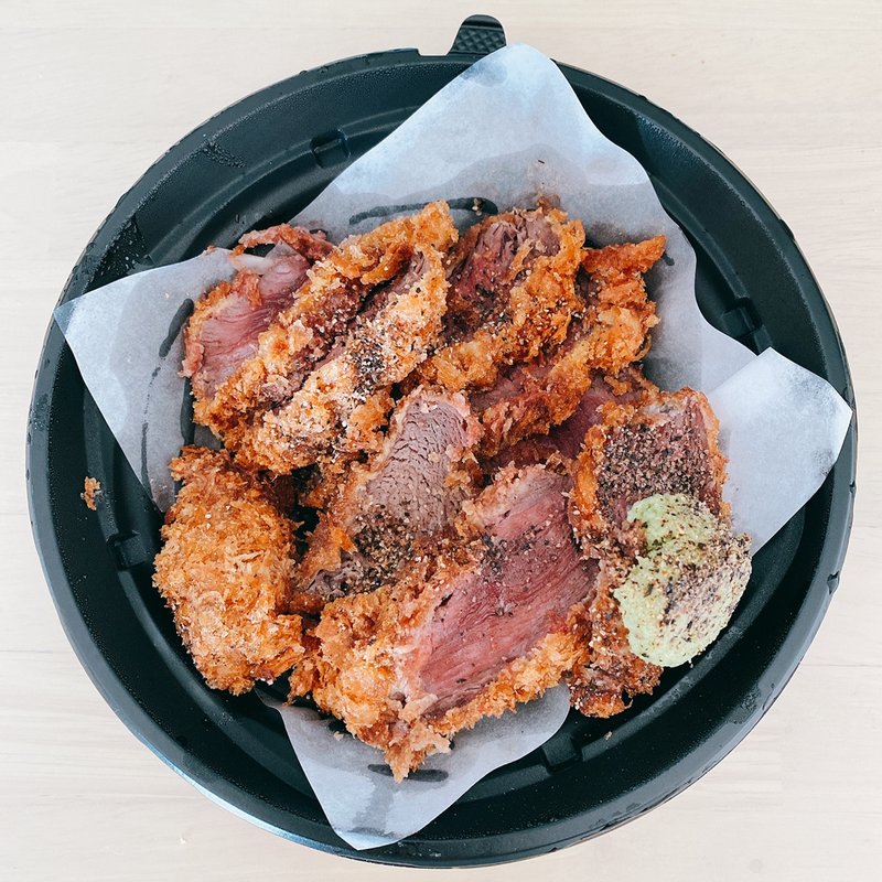 単品シンタマ ビフカツ(牛かつ黒べこ 平間)