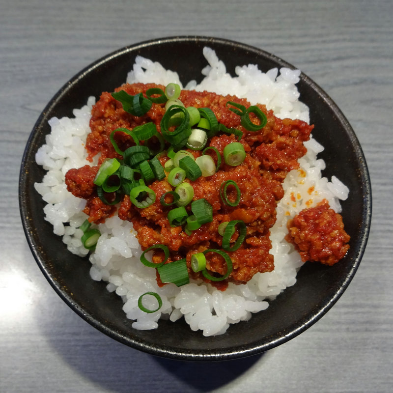 大蒜辛肉飯(らぁめん 喜乃壺)