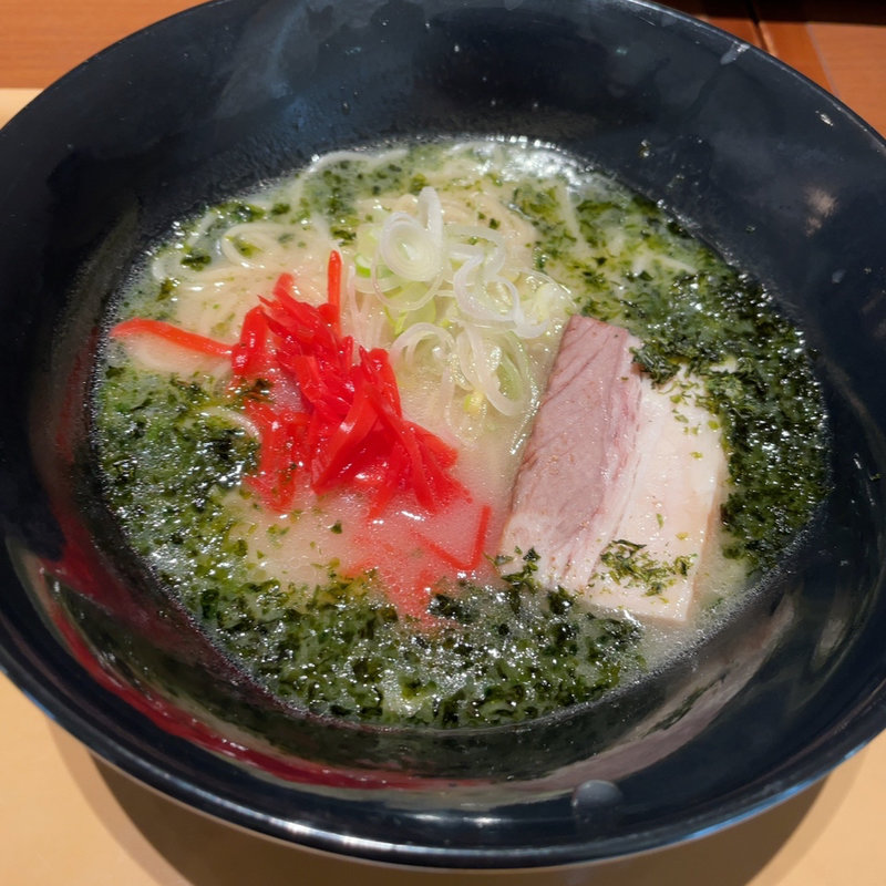 あおさラーメン(百代茶屋 （ひゃくだいちゃや）)