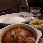鶏と野菜のスープカレー限定ランチ(Craft Beer & Curry Holyhead)