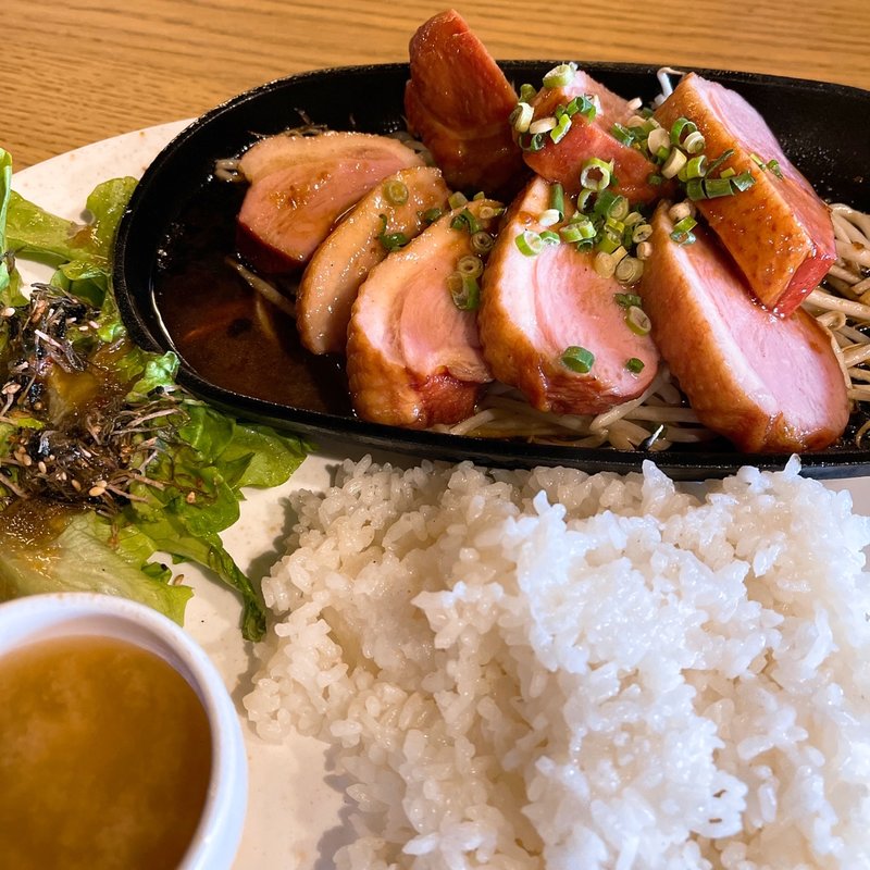 鴨ステーキ(食ックダイニング酒日。)