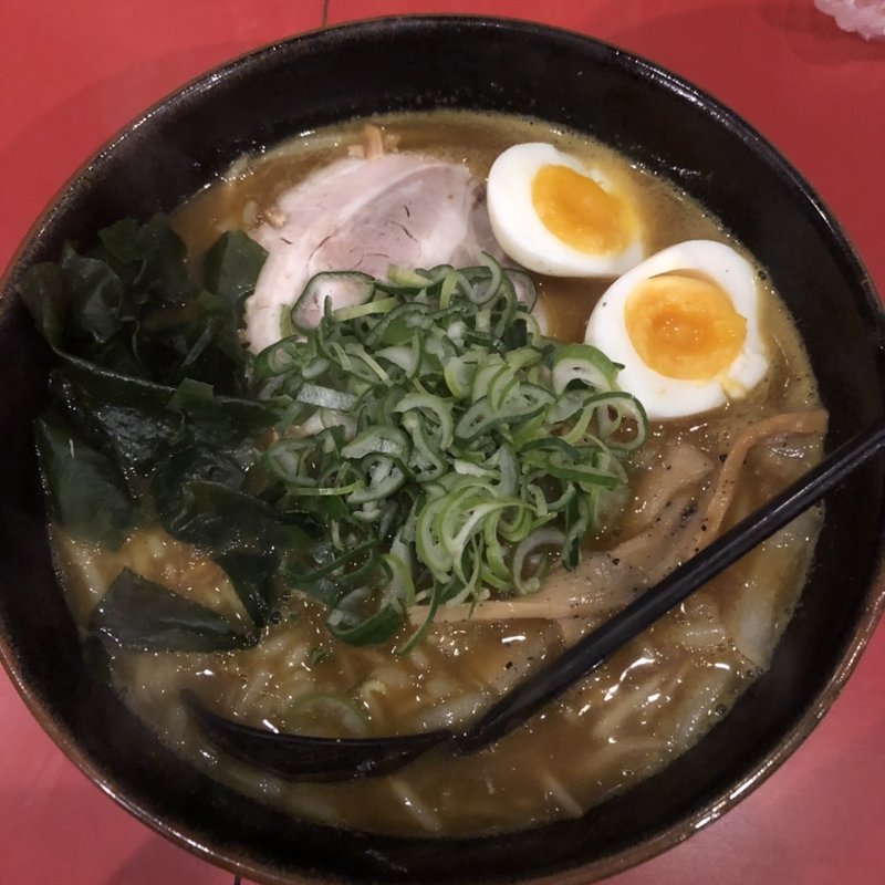 カレーらーめん(麺匠とぐち 登別店)