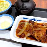 厚切り豚生姜焼き定食(松屋 石神井公園店 )