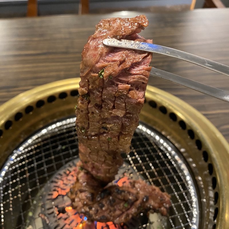 映えりんちょすハラミ(焼肉 えびす家)