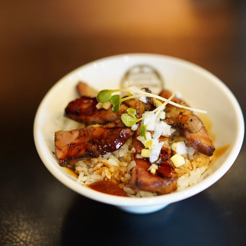 選べる3種の激あう丼(麺屋宗 高田馬場本店)