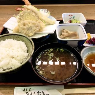 天ぷら定食(はしまひょうたん)