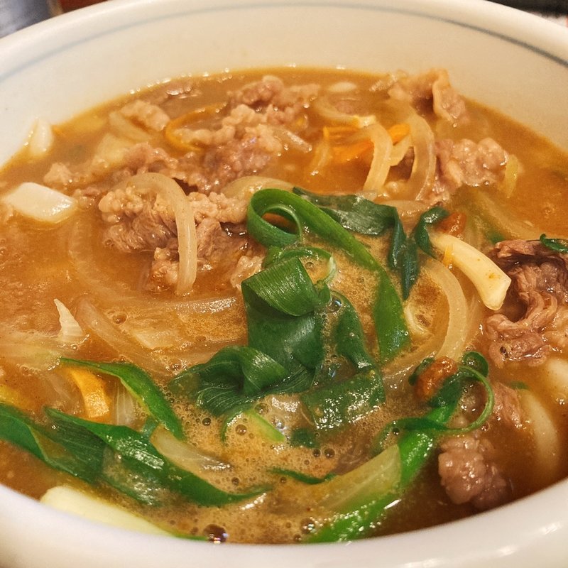 カレーうどん（牛肉）(うどん ゆきの )