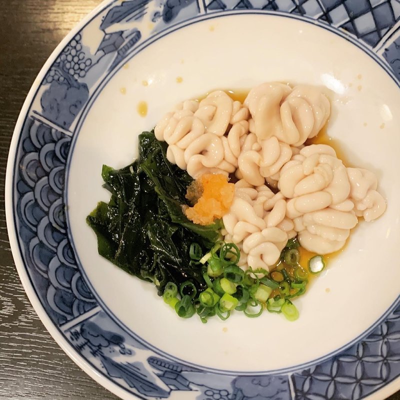 白子ポン酢(魚や藤海)