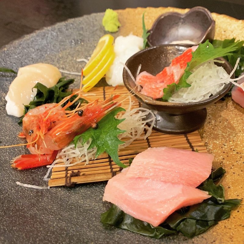 刺身5点盛り(魚や藤海)