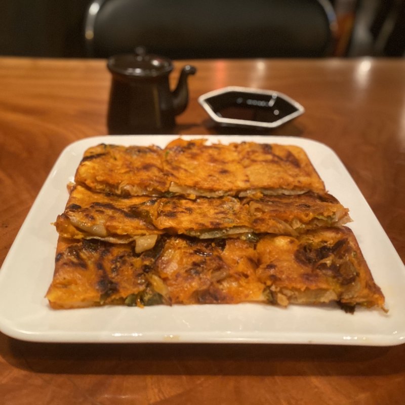 キムチチヂミ(コリアンバル ブルタネ)