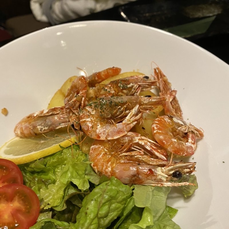 ガーリックシュリンプ(島の猿)