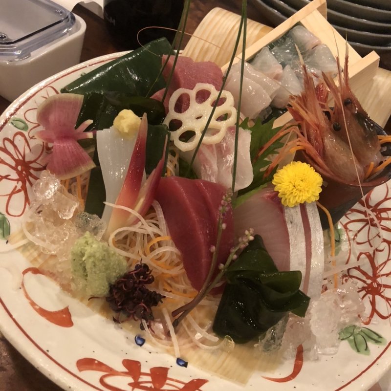 刺し盛りミニ盛り(開花屋)