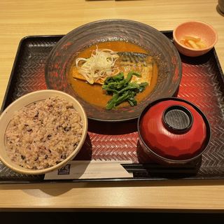 鯖の味噌煮定食(大戸屋ごはん処 飯田橋店)