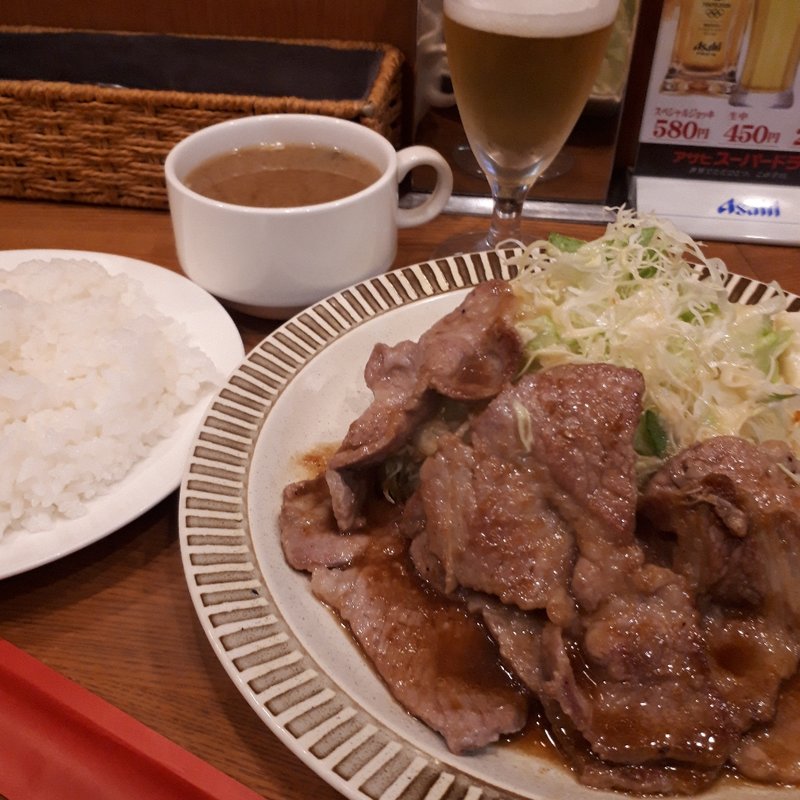 生姜焼セット(洋食GOTOO)